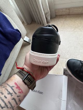 Botines Calvin Klein Negros Talla 44  NEGOCIABLES