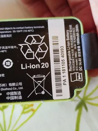 Batería Recargable Li-ion Robot Roomba