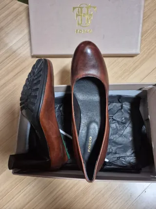 Zapatos FORCO Marrones Mujer Tacón