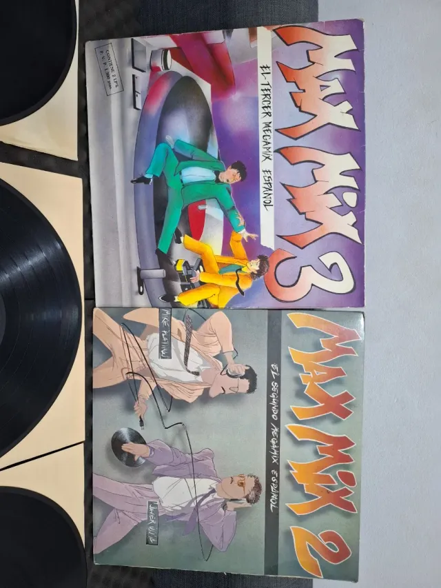 Vinilos Max Mix 2 y 3