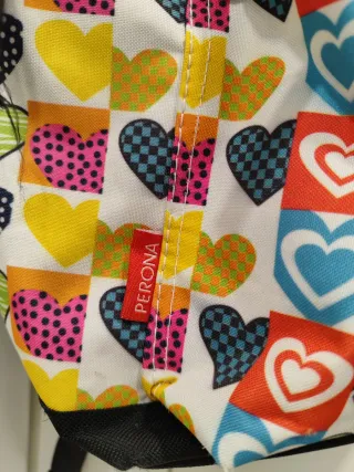 Mochila Perona Corazones