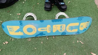 Tabla Burton Snowboard 90 cm Niños+Botas+fijacion