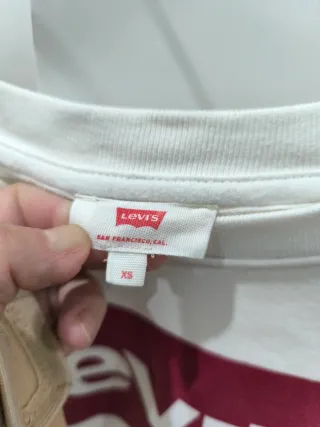 Sudadera Levi's Blanca Logo
