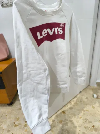 Sudadera Levi's Blanca Logo