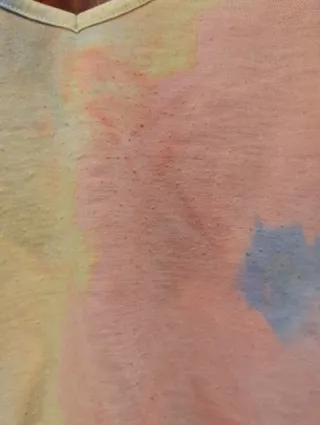 Vestido tirantes tie-dye multicolor