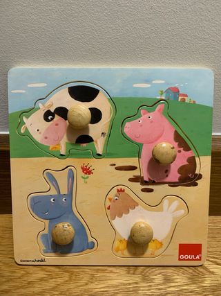 Puzzles de madera animales y naturaleza