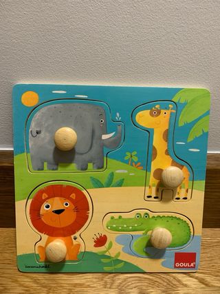 Puzzles de madera animales y naturaleza