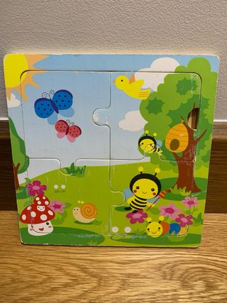 Puzzles de madera animales y naturaleza