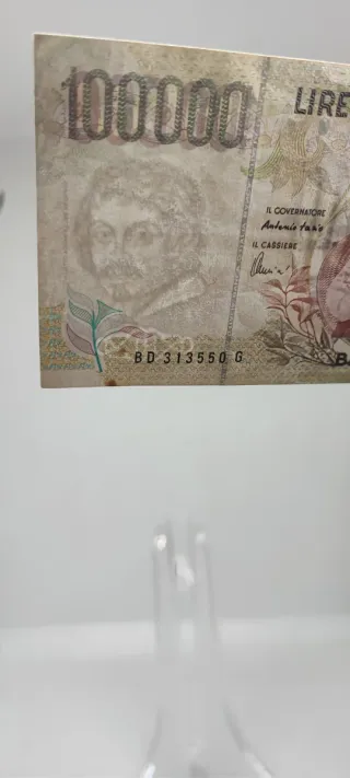 100.000 Lire Centomila Banca d'Italia