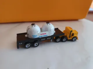Micro Machines Camión Trailer Tanques Oxígeno