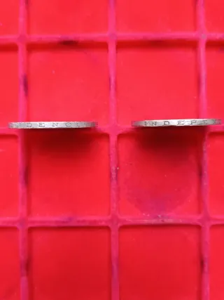 Messico 2 Monete 1 Peso Argento 1965-1966