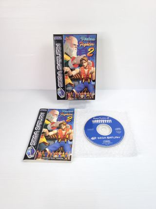 Virtua Fighter 2 Sega Saturn Completo Multilingua