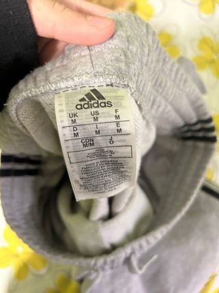 Pantalones Adidas Gris Mujer Talla M