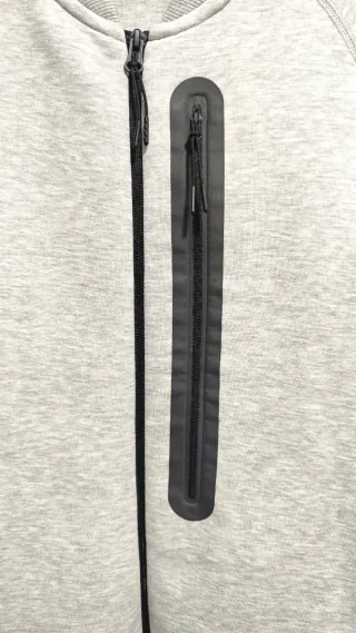 Sudadera Nike dri-fit Gris Cremallera beisbolera