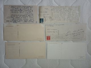 Lote 6 Postales Panorámicas Antiguas