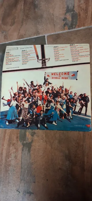 Vinilo Grease Banda Sonora Original
