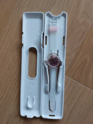 Reloj Swatch Originals Transparente Rosa/Naranja