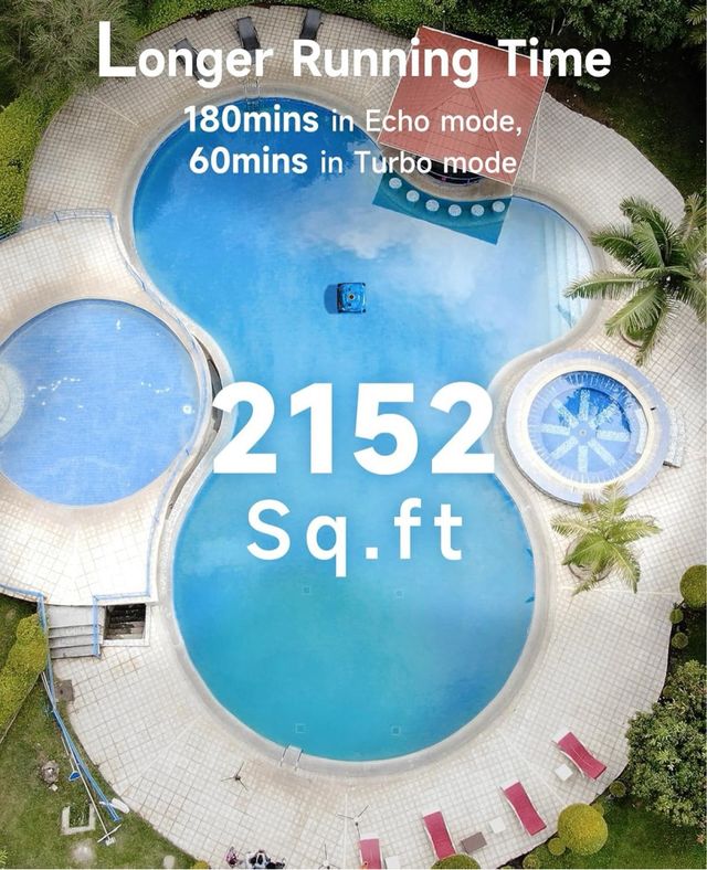 Robot pulitore per piscina Wybot Piscina Grigio/Arancio NUOVO