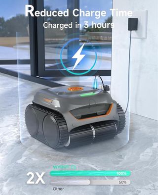 Limpiafondos Wybot Piscina Gris/Naranja PRECINTADO