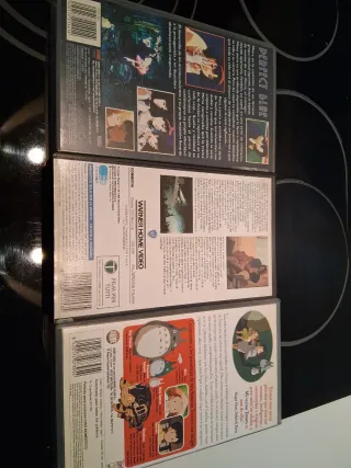 Lote VHS: Perfect Blue, Amarcor, he vendido Totoro