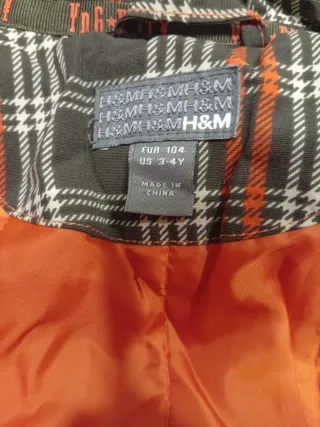 Chaqueta para la nieve de H&M niño 3/4 años
