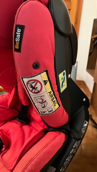 Silla de coche BeSafe roja