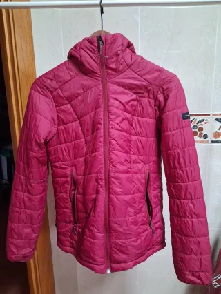 Anorak Forcaz Decathlon granate talla M