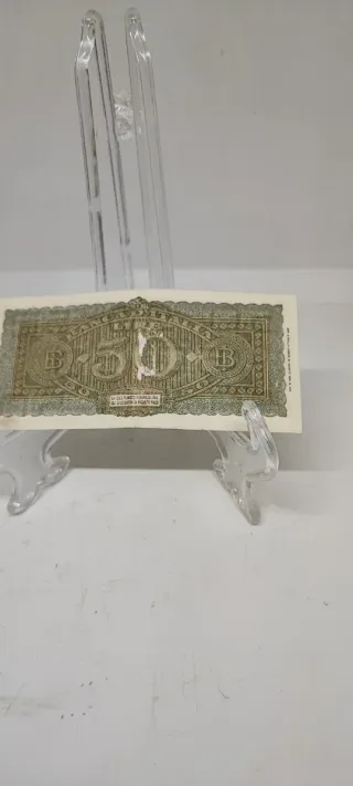 50 Lire Banca d'Italia Banconota
