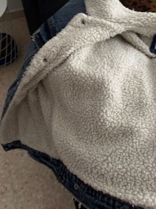 Chaqueta tejana con borreguito