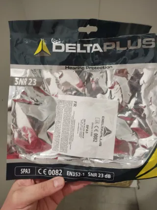 Cascos Protección Auditiva Delta Plus SNR 23 dB