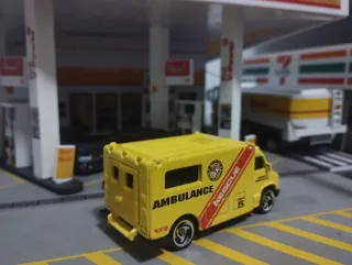 Hot Wheels Ambulancia Rescate