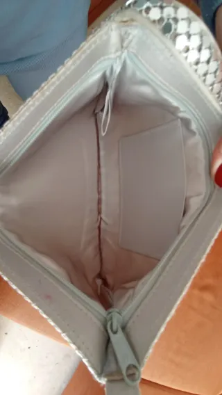 Bolso de fiesta plateado