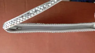 Bolso de fiesta plateado