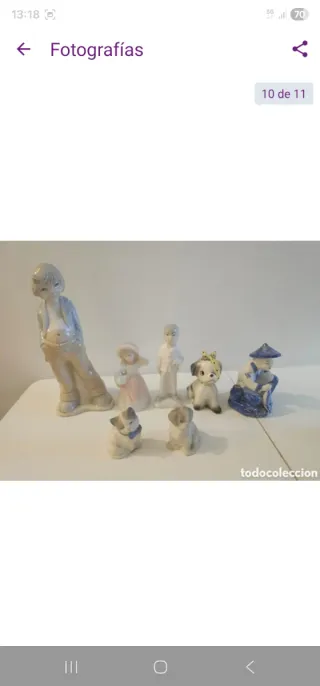 Lote Porcelana Variada Figuras Decorativas