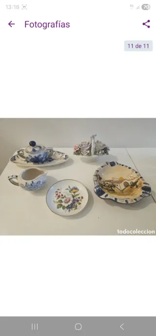 Lote Porcelana Variada Figuras Decorativas
