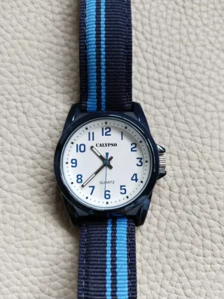 Reloj infantil Calypso azul y blanco