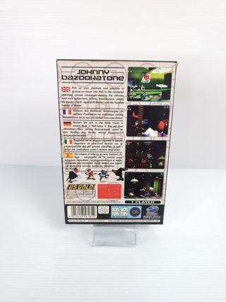 Johnny Bazookatone SEGA Saturn Completo Manuale