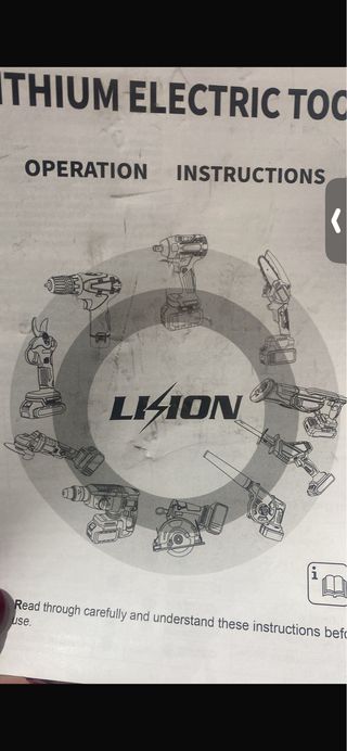 Sierra eléctrica 21V Lithium-ion nueva , sin usar