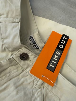 Pantaloni cargo beige