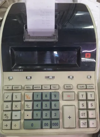 Calcolatrice Olivetti Logos 812