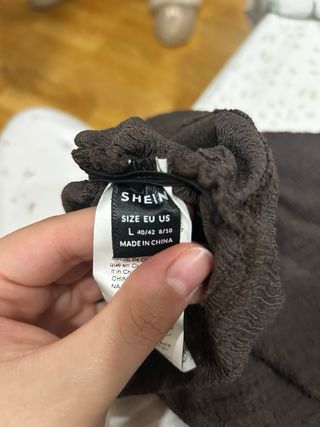 Conjunto Marrón Top y Pantalón