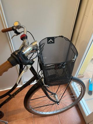 Bicicleta estilo retro con cambios