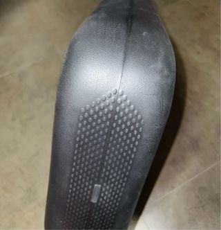 Borsa O bag nera con manici beige