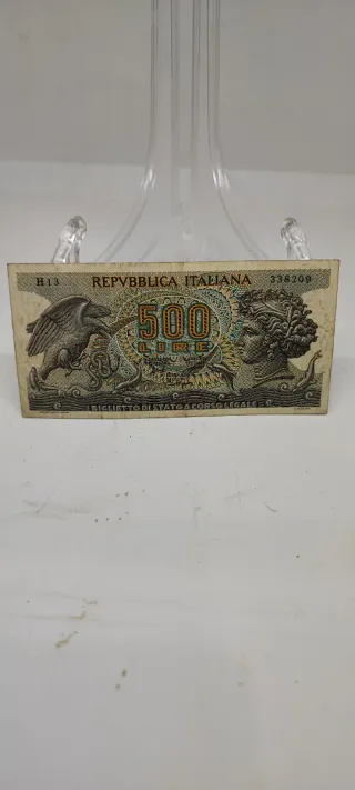 500 Lire Repubblica Italiana BB