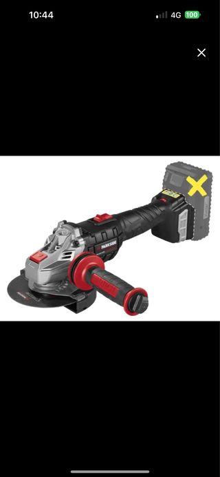 Amoladora Radial Parkside a Batería