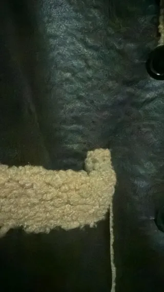 Pelliza Talla Única Marrón y Beige