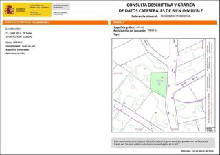 Terreno en venta en Alpicat
