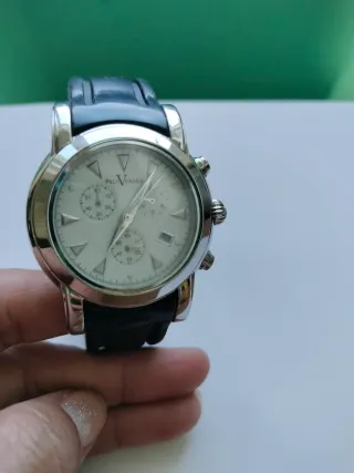 Reloj Paul Versan Plata y Negro