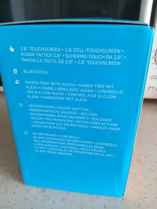 Amazon Echo Spot Nero Non Aperto