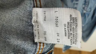 Chaqueta tejana Levi's años 90